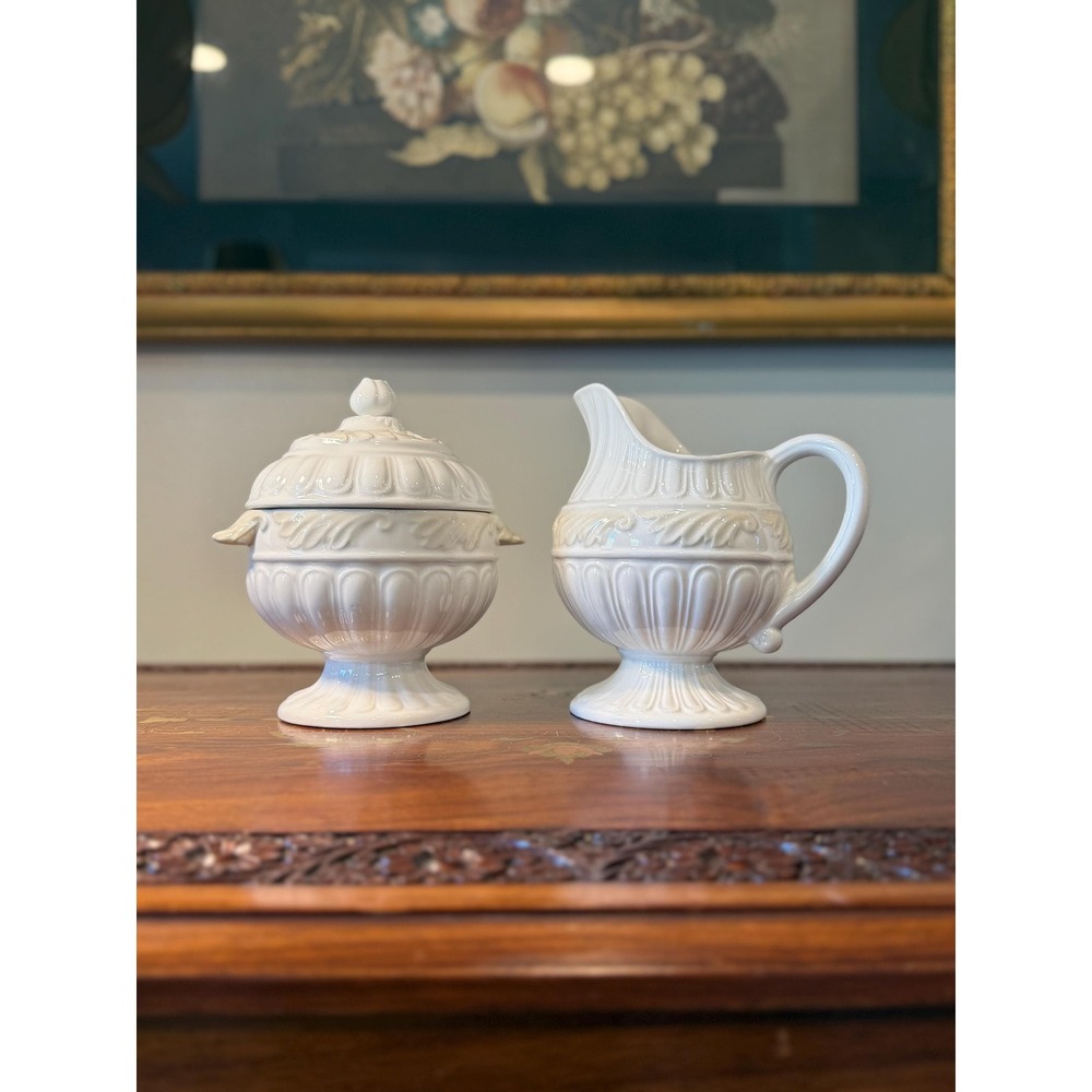 Vintage Lenox Butler's Pantry Creamer and Sugar Bowl Set